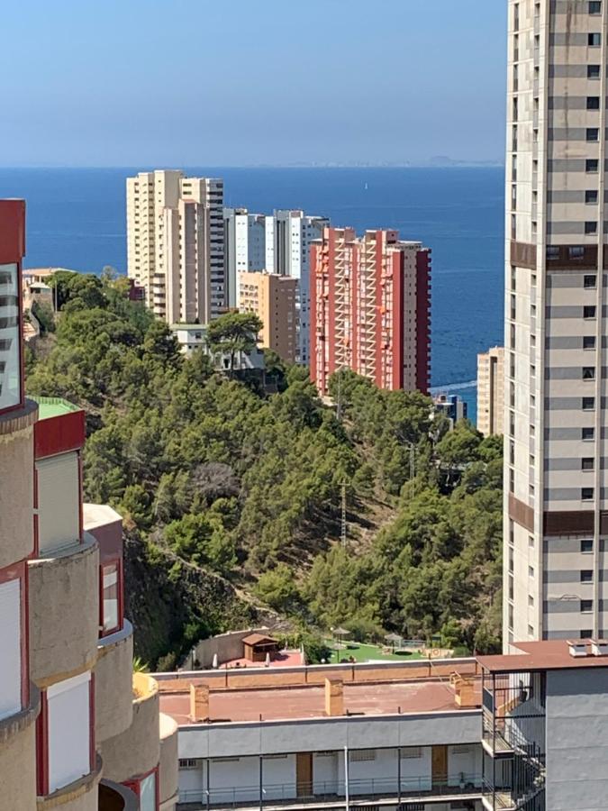 Апартаменти З Чудовим Видом,600 М Пляж Леванте Венідорм Benidorm Kültér fotó