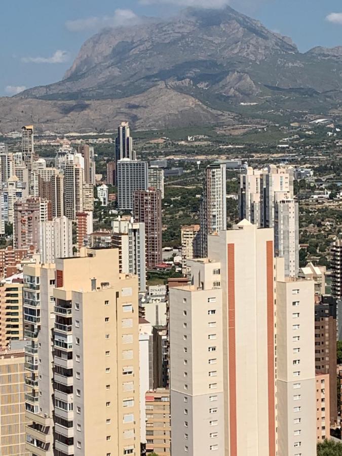 Апартаменти З Чудовим Видом,600 М Пляж Леванте Венідорм Benidorm Kültér fotó