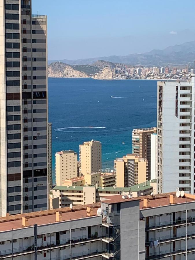 Апартаменти З Чудовим Видом,600 М Пляж Леванте Венідорм Benidorm Kültér fotó