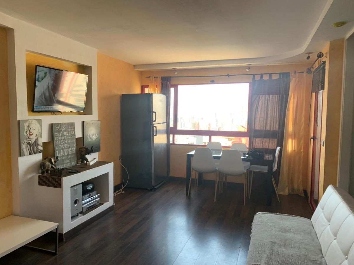 Апартаменти З Чудовим Видом,600 М Пляж Леванте Венідорм Benidorm Kültér fotó