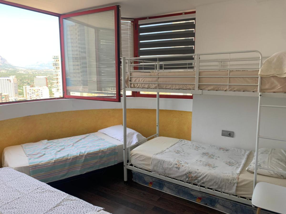 Апартаменти З Чудовим Видом,600 М Пляж Леванте Венідорм Benidorm Kültér fotó