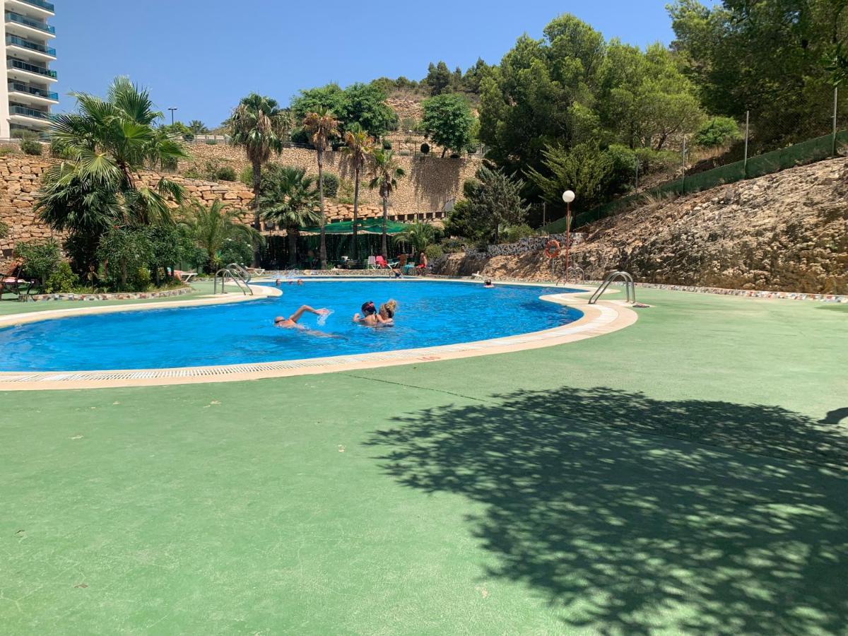 Апартаменти З Чудовим Видом,600 М Пляж Леванте Венідорм Benidorm Kültér fotó