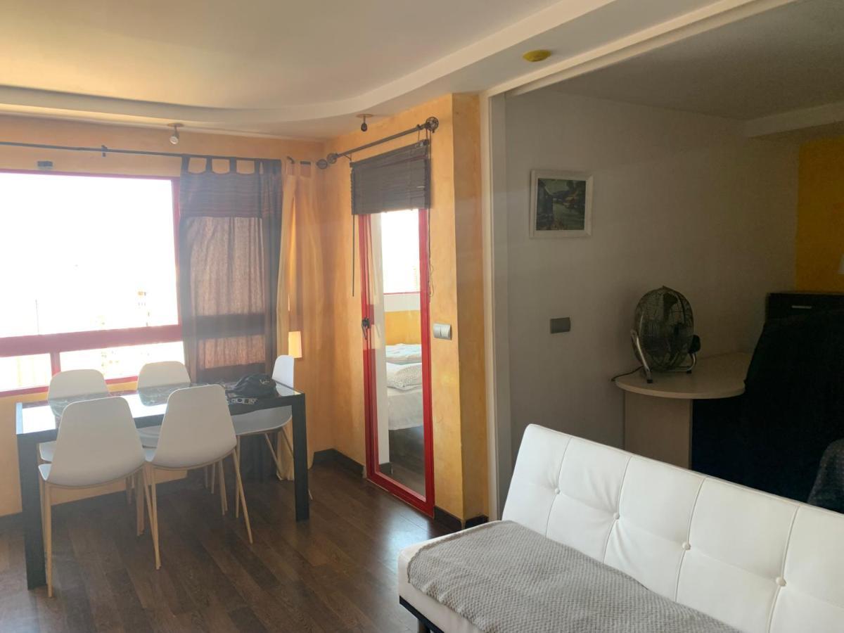 Апартаменти З Чудовим Видом,600 М Пляж Леванте Венідорм Benidorm Kültér fotó